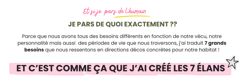 Les élan human décoration