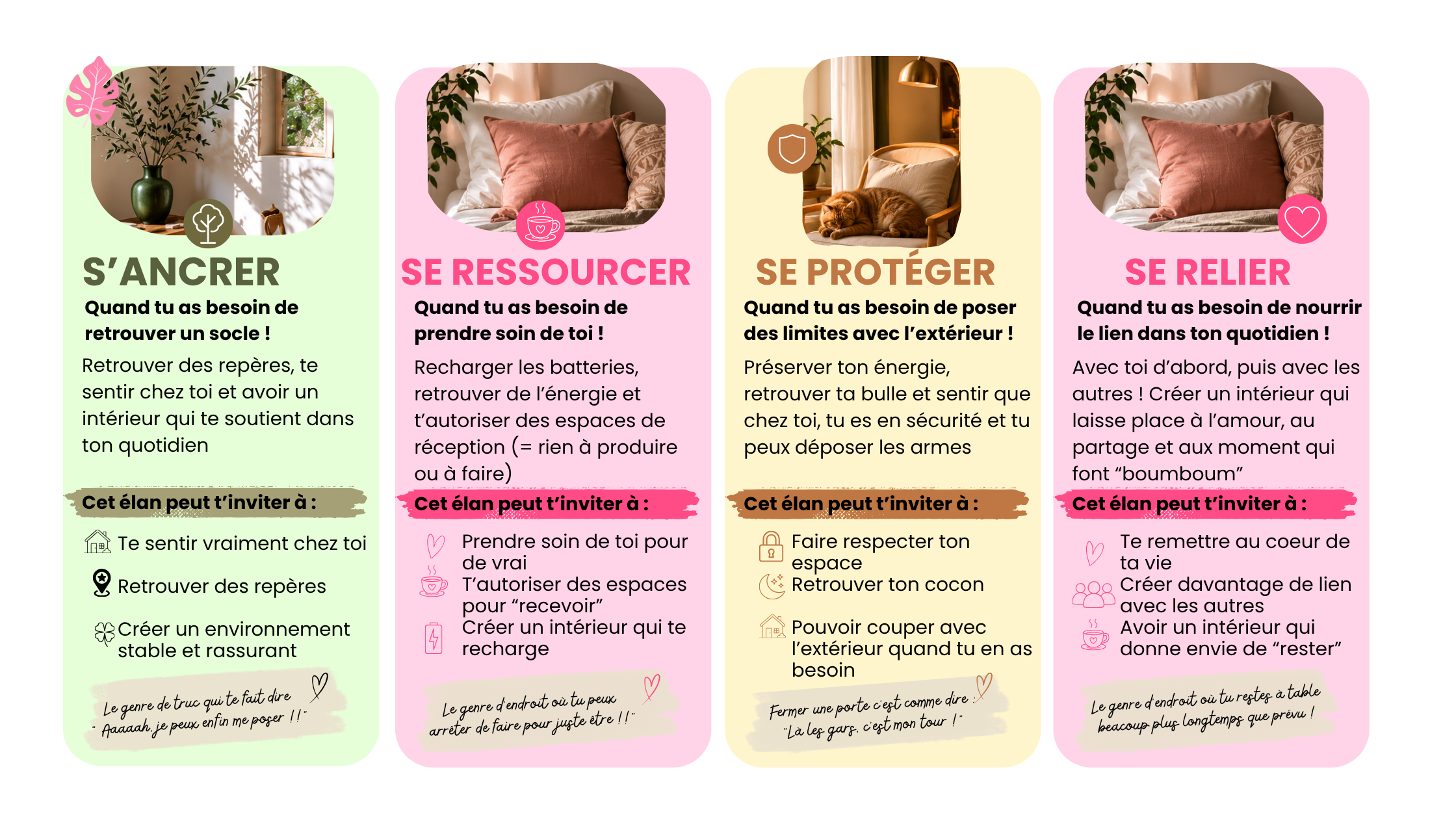 Les 7 élans Human décoration