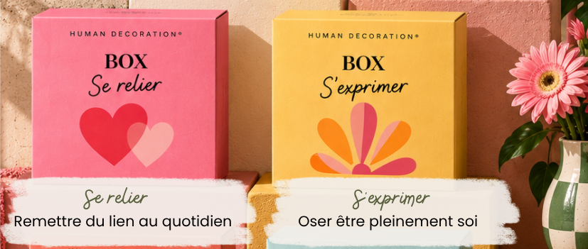 Boxs human décoration