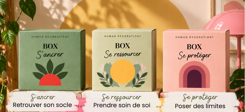 Boxs human décoration